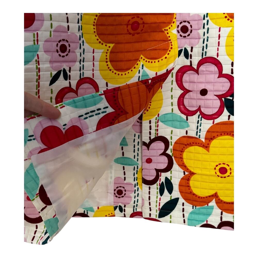 NWT Y2K Harvé Benard Floral Raincoat Size 14 – Retro Mod Flower Print vintage - Picture 9 of 16